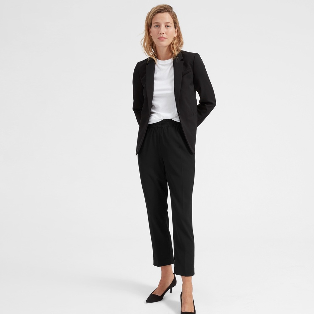 Everlane Black Cropped Ankle Pants